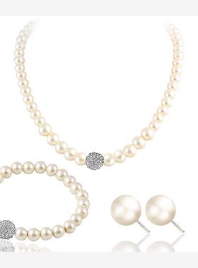 欧洲和美国简单的新娘项