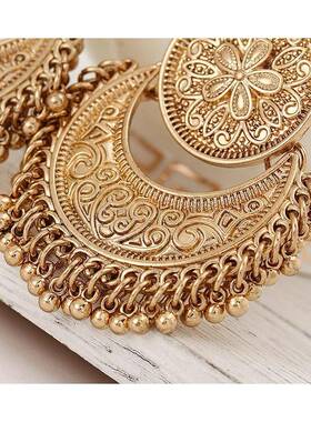 波西米亚覆古金属流苏耳环 时尚耳坠女耳饰 earrings women