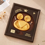 Памятные детские отпечатки рук и ног, детский отпечаток рук, чернильная подушечка, фоторамка для новорожденных, подарок на день рождения