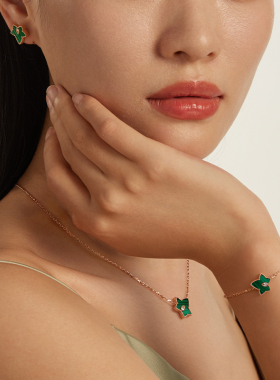 Lola Rose罗拉玫瑰 Ivy 英国常青藤进口手链女生日礼物