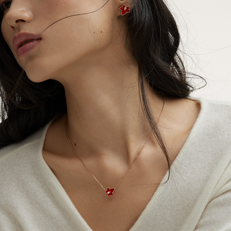 Lola Rose罗拉玫瑰常青藤项链女爆款小众轻奢孔雀石时尚项链