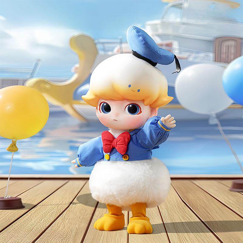 POPMART泡泡玛特DIMOO唐老鸭1/8可动人偶BJD玩具礼物可爱娃娃手办,淘宝优惠券,粉丝福利购,淘宝优惠卷