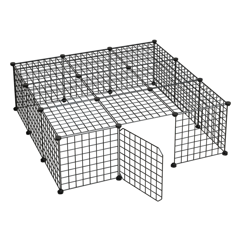 宠物围栏狗栅栏室内挡拦狗狗猫咪门栏栅笼铁网围栏防越狱隔离门网