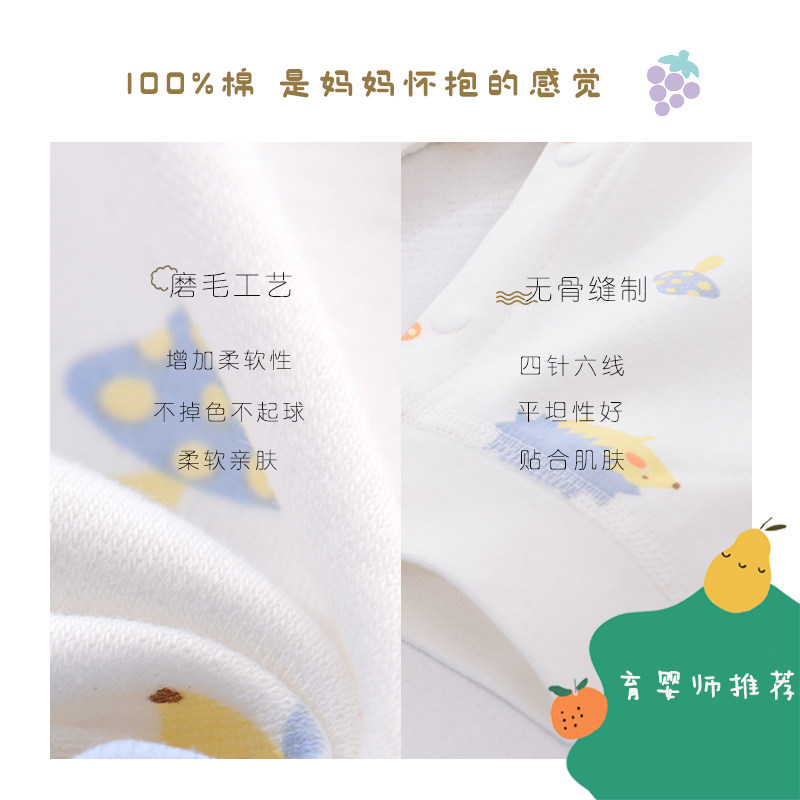 新生的儿宝宝用品纯棉春秋初生礼盒 芽裳母婴婴儿礼盒
