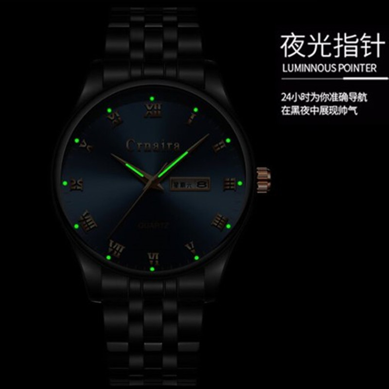 2020新款品牌多功能黑科技防水男表 clnai国产腕表