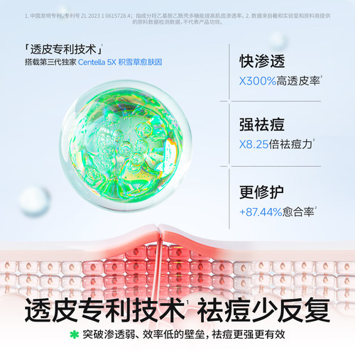 海龟爸爸祛痘精华液次抛快速瘪痘青少年控油去痘防反复淡化红痘印 - 图2