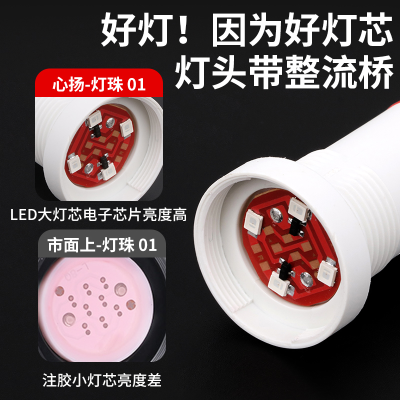 LED电源指示灯AD16-22D/S配电箱信号灯22MM通用红绿黄12v24v 220v - 图2