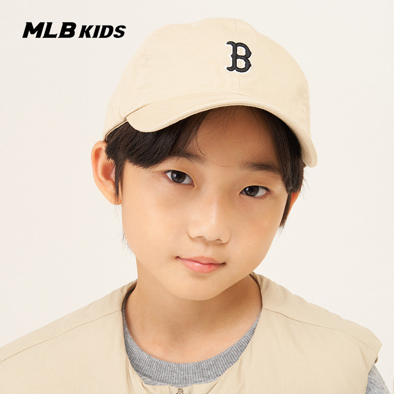 MLB儿童官方男女童帽子遮阳运动休闲帽鸭舌帽棒球帽潮春夏CP77