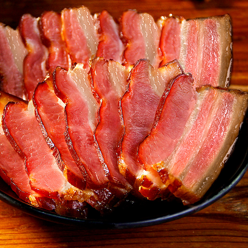 腊肉四川农家自制柴火熏肉腌肉非贵州湖南特产咸肉腊肠正宗五花肉 - 图0