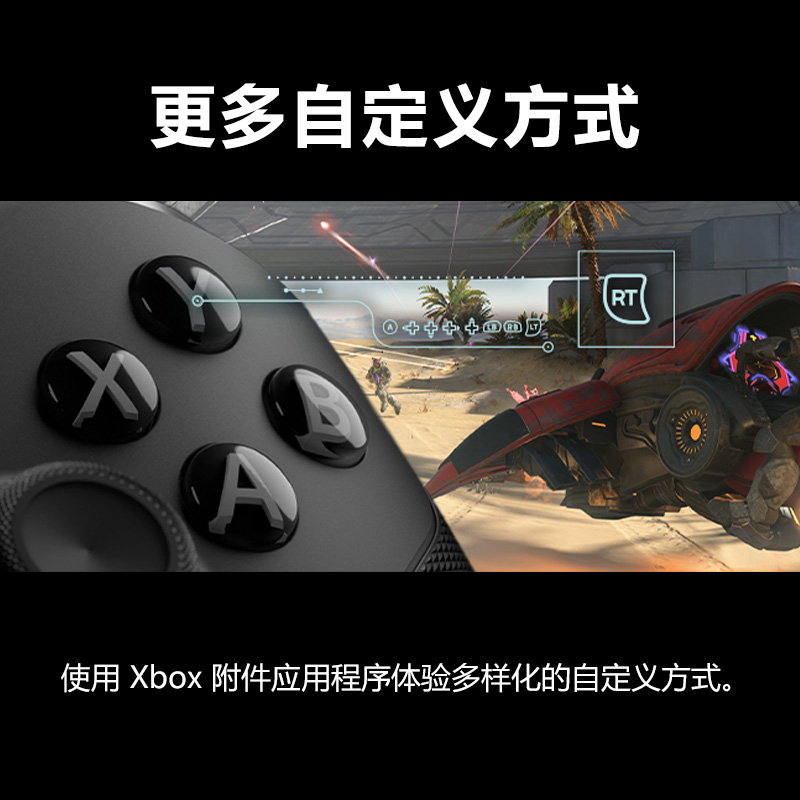 微软xbox one无线控制器系列2代 Elite2国行精英手柄二代光环无限限量版 PC蓝牙无线游戏手柄-图2