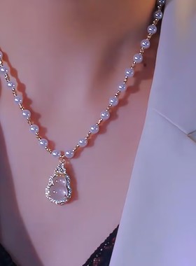 高级感金色葫芦珠珠项链