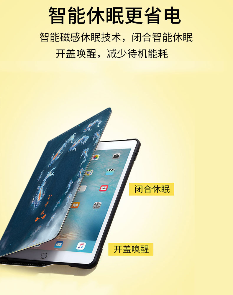 ipad保护套air5横竖屏支撑air2硅胶全包ipadpro新款2021旋转皮套10.2九代ipad7卡通a2602可爱mini6防摔11外壳 - 图1