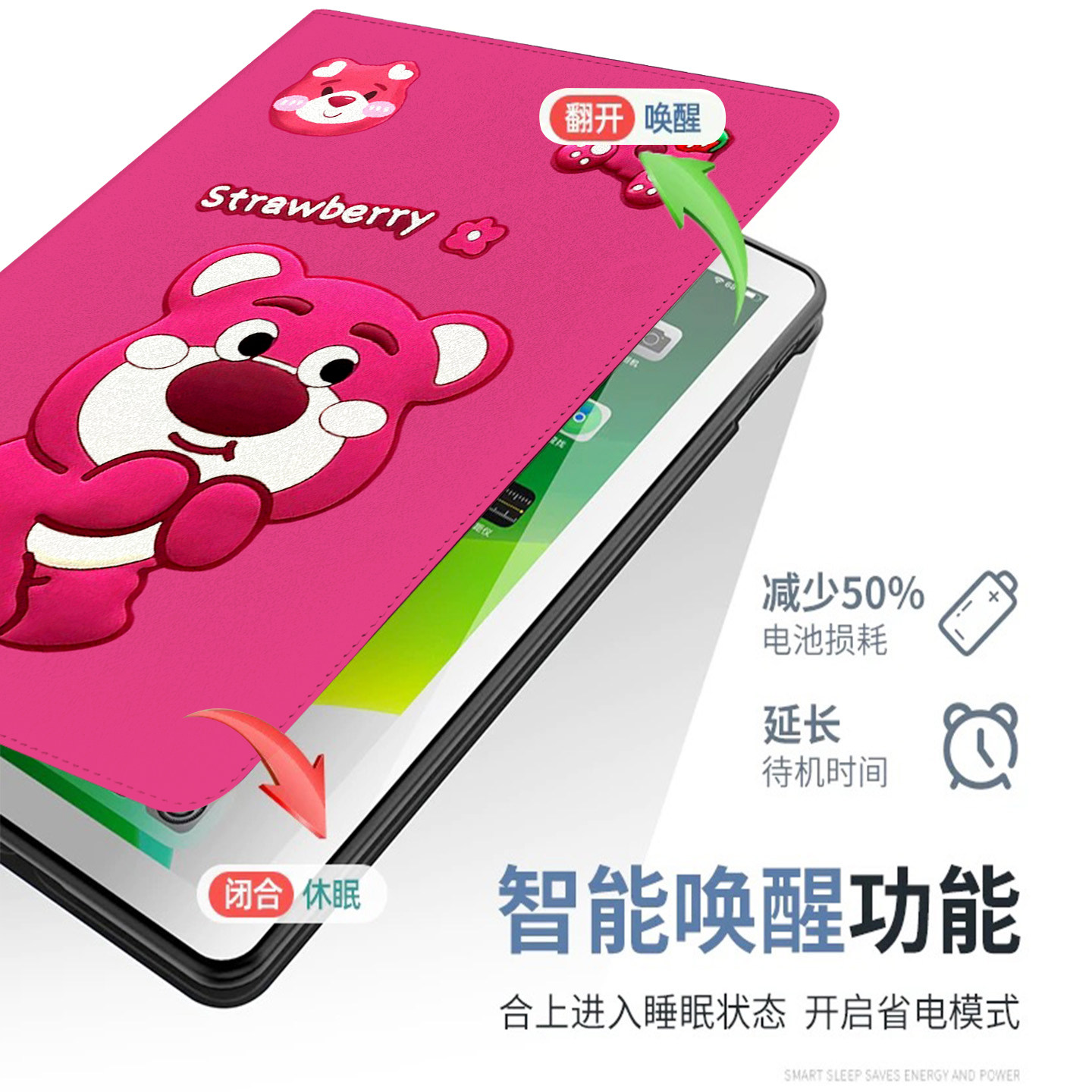 2025华为matepad11.5保护套air12平板电脑matepad11柔光版SE11硅胶软壳M6荣耀X8pro适用BAH4旋转10.4卡通C5壳 - 图2