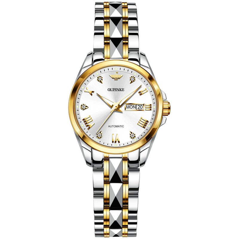 进口瑞士正品女士奢华2020年机械表 翡道国产腕表