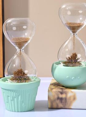 磁铁沙漏创意减压摆件