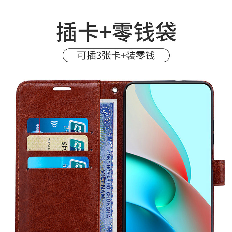 适用realme真我10手机壳套翻盖式10Pro十+保护皮套realme10pro带盖防摔插卡钱包男士女款5g新品全包OPPO曲屏