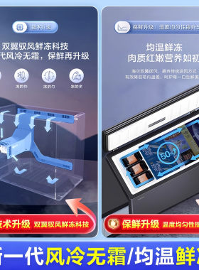 【补贴15%】海尔风冷无霜冷冻柜