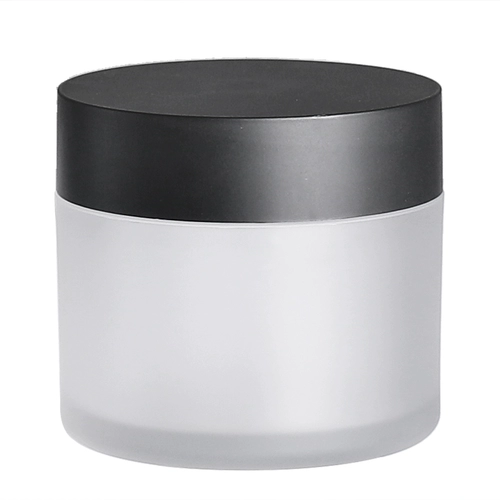 Матовая баночка для крема, крем, косметическая бутылка для ухода за кожей, 50г, защита при падении, увеличенная толщина