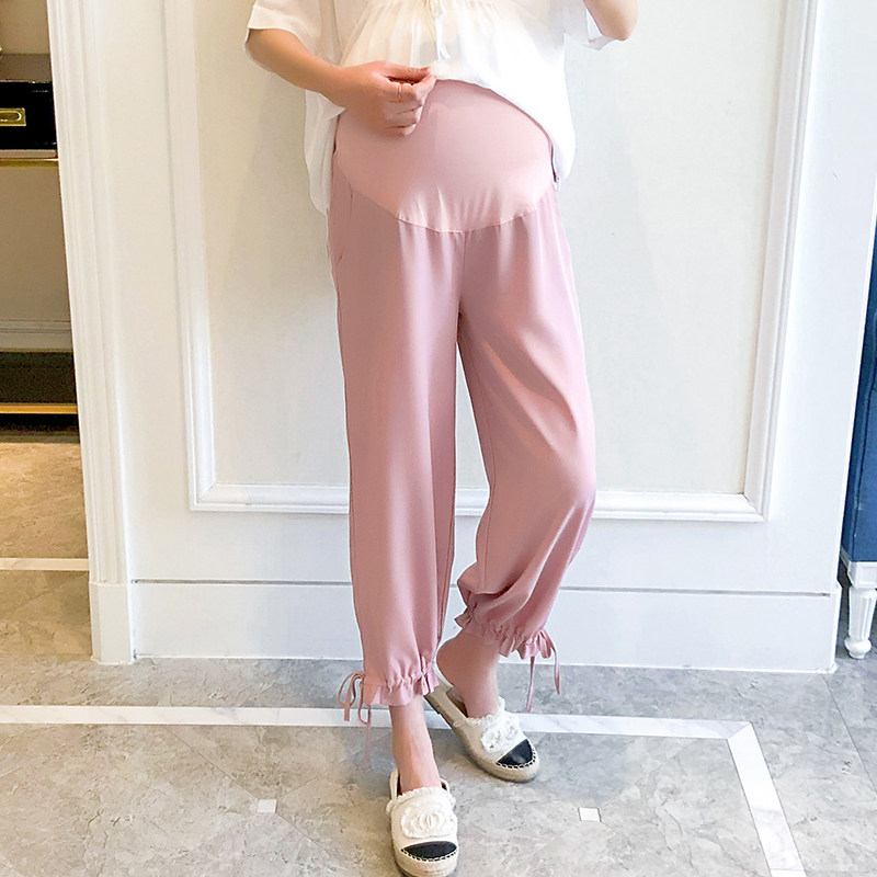 孕妇装夏时尚款夏季外出休闲裤子 娇馆套装