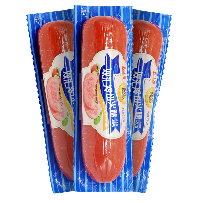 双汇筷厨冷切火腿肠280g*10支原味即食香肠美味下酒炒菜配菜新品