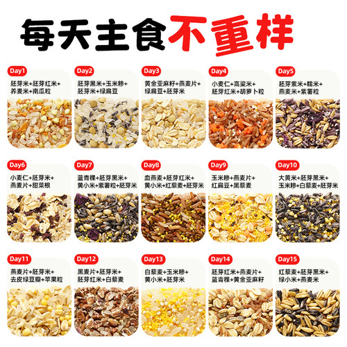 芽芽乐每日软粮粥五谷杂粮胚芽米月子营养早餐送宝宝婴儿童辅食谱 - 图2