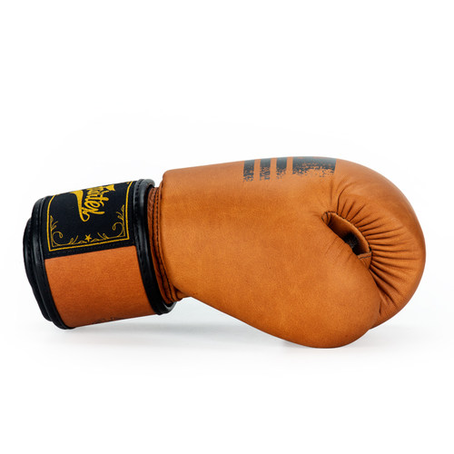 Fairtex 泰国进口训练拳套复古色BGV21泰拳真皮拳击手套搏击散打 - 图2