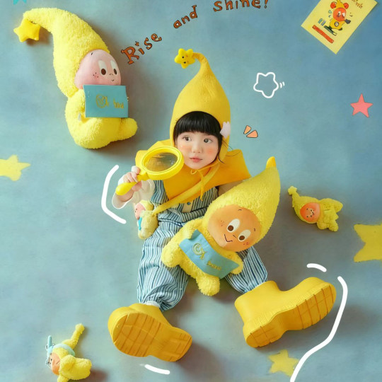 Starman doll props background cloth