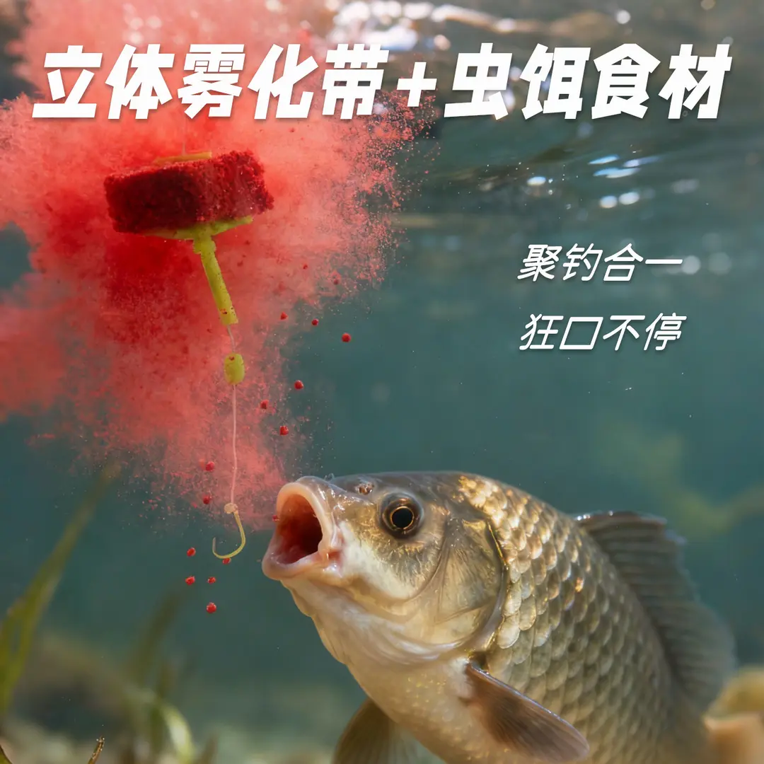 西部风双11鱼蟲宴打窝方块饵慢雾化野钓鲫鲤鳊聚鱼多窝饵一体,淘宝优惠券,粉丝福利购,淘宝优惠卷