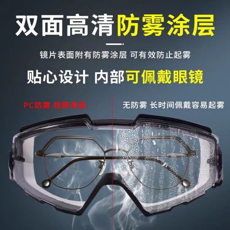 护目镜骑车防风沙眼镜防灰尘不起雾全封闭防雾切割角磨机防护眼罩,淘宝优惠券,粉丝福利购,淘宝优惠卷