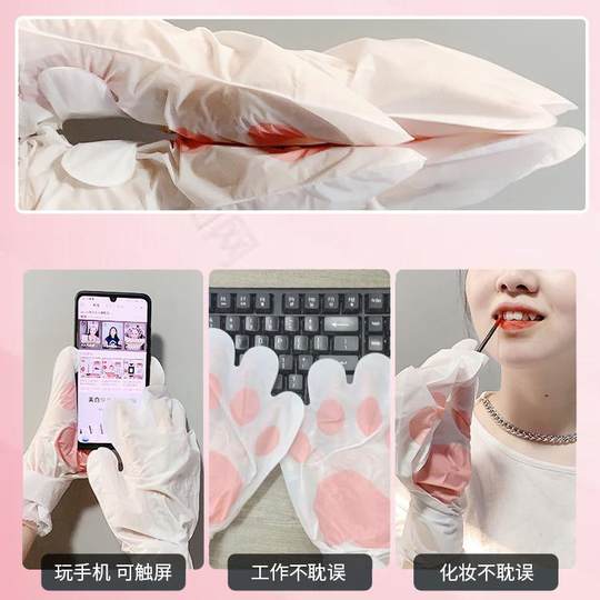 Niacinamide Cat Claw Hand Mask for Fine Lines on Hands, Dry and Rough Hand Mask, Gloves, Hand Care for Women