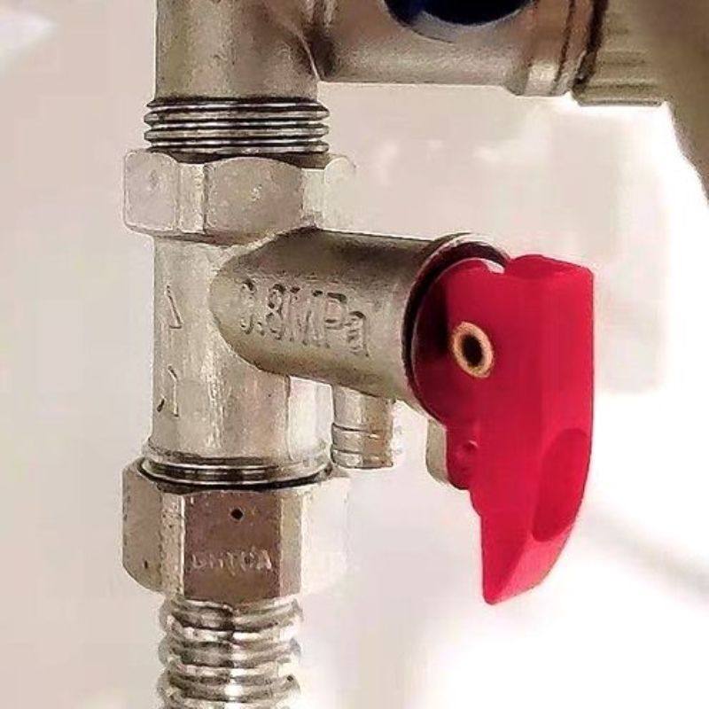 减压阀配件全铜排气安全阀U形阀小厨宝泄压阀加厚电热水器三通304,淘宝优惠券,粉丝福利购,淘宝优惠卷