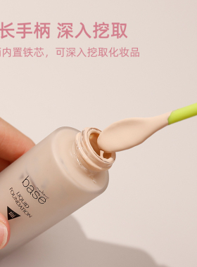 化妆品乳液瓶挖取勺迷你硅胶刮刀