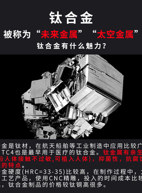 医用F136钛合金洗睡免摘螺丝耳钉