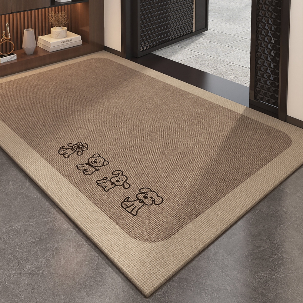 入户门地垫2025新款仿剑麻家用地毯防滑进门门垫大门口玄关脚垫子 - 图3