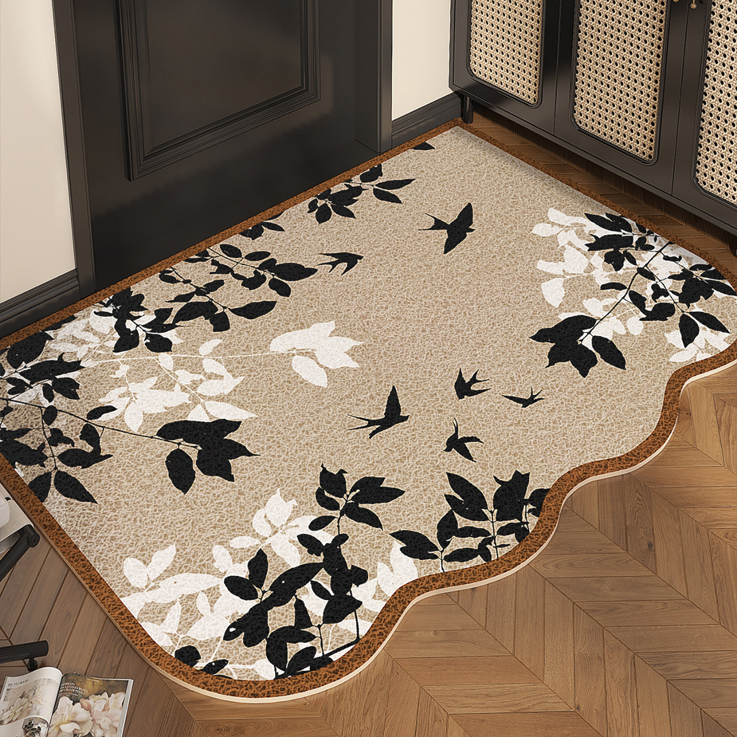 丝圈地垫入户门垫子美式高端进门地毯家用门口防滑脚垫地板垫定制,淘宝优惠券,粉丝福利购,淘宝优惠卷