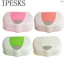 New 1pc Wipes Box Plastic Wet Tissue Automatic Case Pop-up