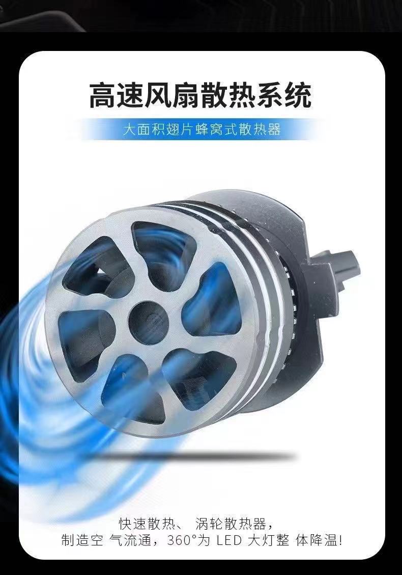 大众宝来LED大灯泡捷达朗逸高尔夫7凌渡迈速腾POLO改装近远光升级