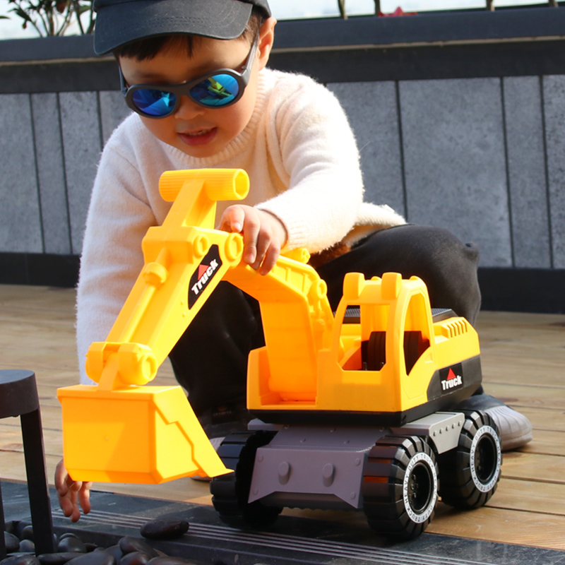 儿童男孩2一3岁工程车玩具套装系列铲车玩具车子推土机三四岁宝宝 - 图0