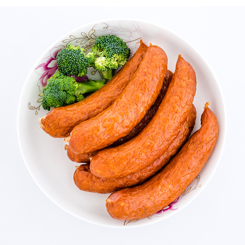 正宗哈尔滨老式风味东北特产*红肠 愈佳鑫华食品香肠/腊肠