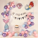 Детский воздушный шар, постер, русалка, подарок на день рождения