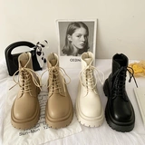 Martens, демисезонные ботинки, короткие сапоги в английском стиле, популярно в интернете, в британском стиле