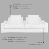 Ткань, современный и минималистичный диван для гостиной для двоих, наука и технология
