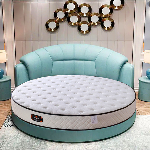 美妙思品牌五星酒店圆形床垫直径22米民宿酒店圆形床垫乳胶舒适