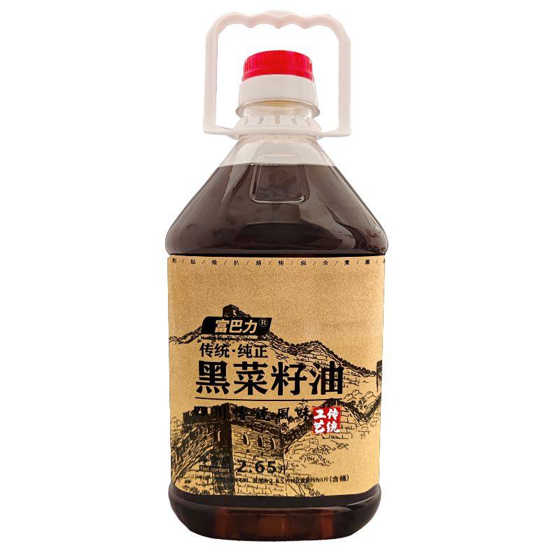 正宗川贵菜籽油香炒菜家用香油食用油农家粮油5斤10斤装