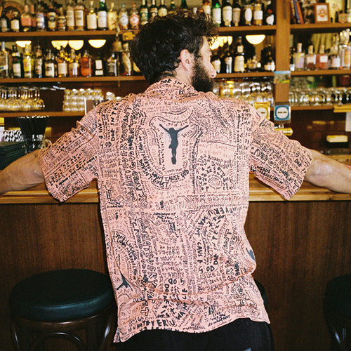 Polar Skate Co Bowling Shirt Exist夏季新品满印街头短袖衬衫男 - 图2