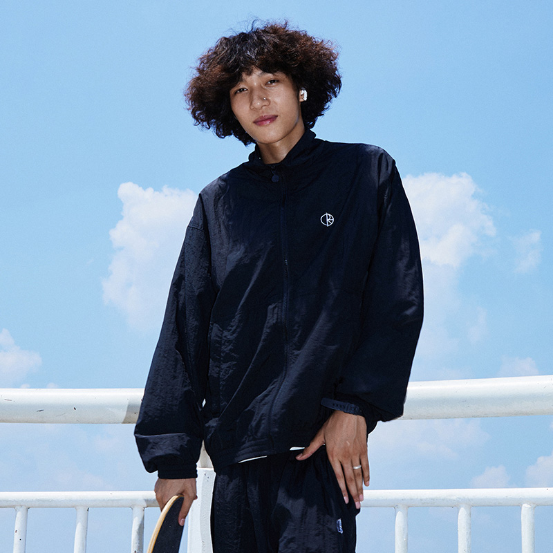 Polar Skate Co Lasse Track Jacket 刺绣立领运动拉链夹克外套潮 - 图0