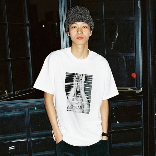 Polar Skate Co Scream Tee 个性印花重磅纯棉宽松滑板短袖T恤男 - 图1