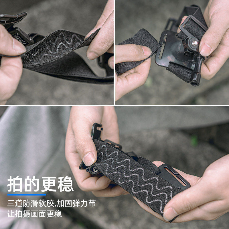 头戴式手机支架适用苹果17promax华为小米vivo拍摄设备第一人称第一视角手机拍摄头带配件固定支架,淘宝优惠券,粉丝福利购,淘宝优惠卷