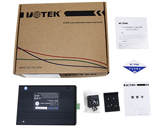 Yutai industrial grade Ethernet switch port iron shell