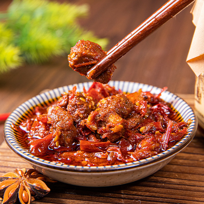 新疆特产美食禧安骄 安集海禧安椒辣椒酱 牛肉酱鸡肉菜拌面辣椒丝,淘宝优惠券,粉丝福利购,淘宝优惠卷